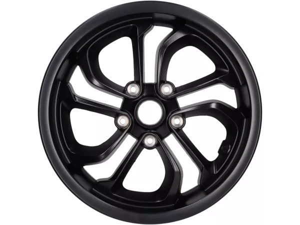 Llanta trasera 3.00x12 -PIAGGIO- Vespa GTV HPE 300-310 RST Euro 5/5+ Keyless ABS 4T 4V LC - negro mate