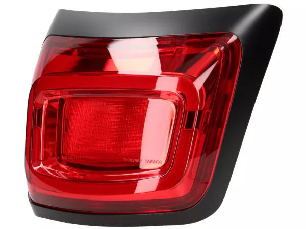 Taillight -PIAGGIO- Vespa GTV 300-310 Keyless - black matt