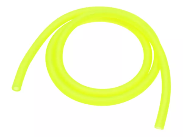 Tubo benzina -101 OCTANE- giallo neon 1m - 5x9mm