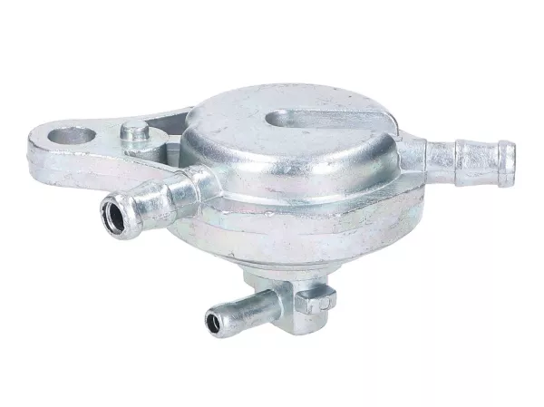 Fuel tap -101 OCTANE- vacuum - new version for GY6 50-150ccm - three connections