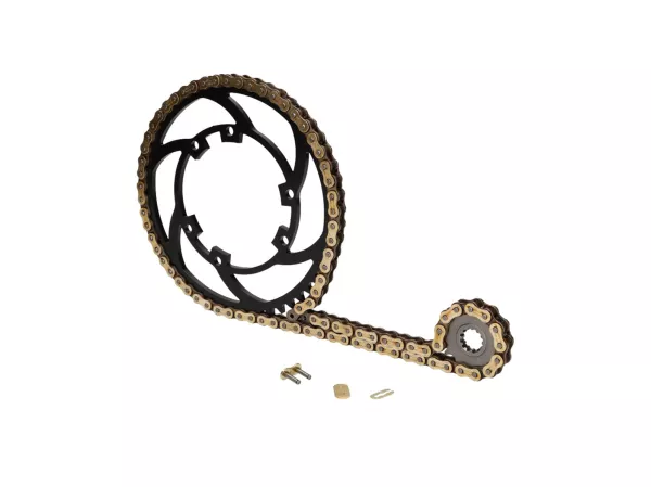 chain kit -101 OCTANE- Premium 11/53 teeth for Derbi Senda 50 R DRD Pro