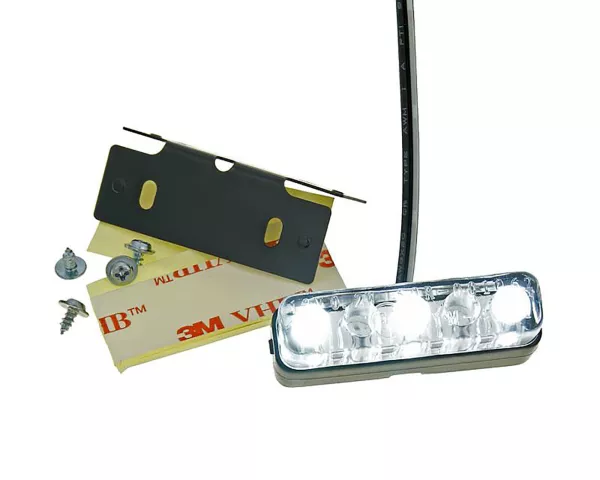 Penerangan pelat nomor LED Mini -101 OCTANE- universal
