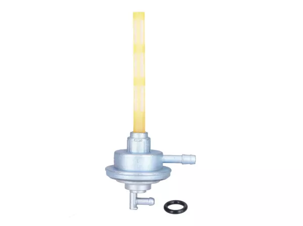 Fuel tap -101 OCTANE- vacuum - for Aprilia, Piaggio, Vespa, Malaguti, Peugeot, MBK, Derbi, Benelli, Yamaha - Ø=15mm