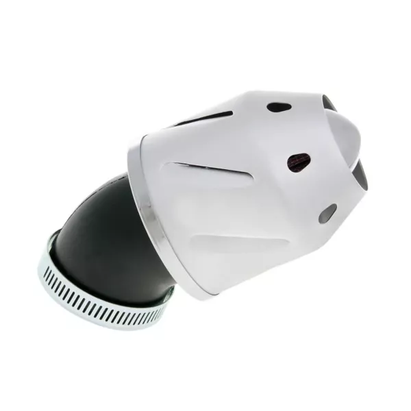 air filter -101 OCTANE- Grenade silver bent version 42mm carb connection