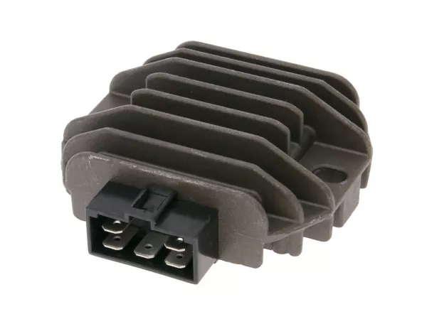 régulateur / redresseur avec unité de clignotement -101 OCTANE- pour Aprilia Derbi Gilera Piaggio Vespa
