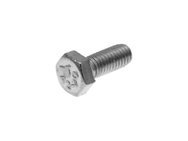 Vis hexagonales -101 OCTANE- DIN933 M5x12 à filetage complet en acier inoxydable A2 (50 pièces)