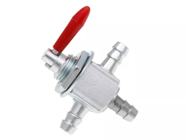 Fuel tap -101 OCTANE- manual - with reserve - Ø=8mm - universal