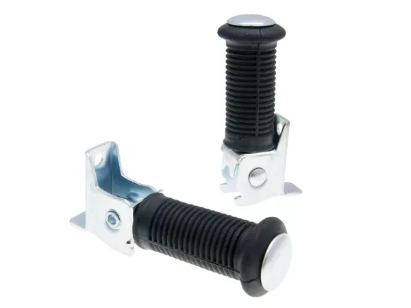 Jeu de repose-pieds passager -101 OCTANE- pour Simson S50, S51, S53, S70, S80, S83, Swallow