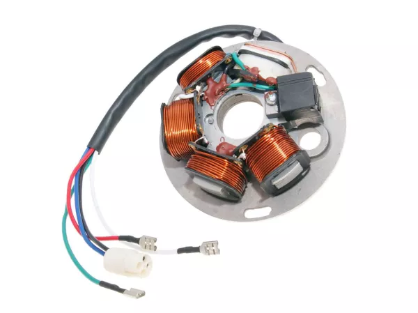 Encendido -101 placa base OCTANE- Vespa PX Lusso (sin batería 1984-2011),PX Lusso Elestart (con batería 1998-2011) - 5 cables
