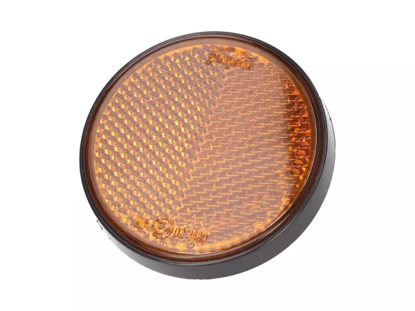 Réflecteur -101 OCTANE- rond 55mm orange vissable