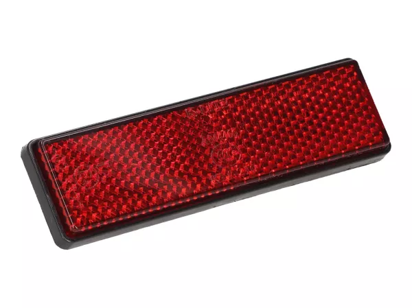 Riflettore -101 OCTANE- 94x28mm rosso M5 avvitabile