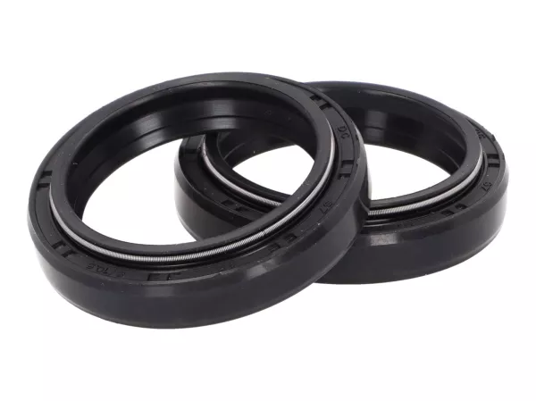 Telegabel Wellendichtringe Satz -101 OCTANE- 37x49,1x8/10,5 für Derbi Senda X-Treme, X-Race