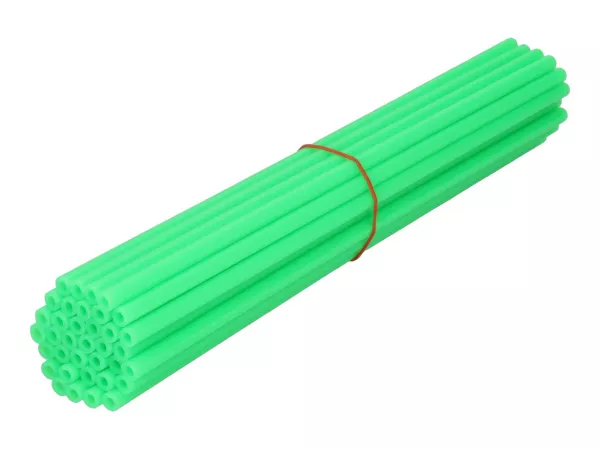 spoke cover set -101 OCTANE- 250mm neon green - 36 pcs