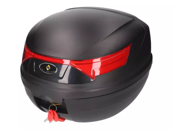 Top Case -101 OCTANE- Evolution black - lock with 2 keys - 32L capacity w/ quick release system