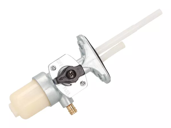 Rubinetto benzina -101 OCTANE- manuale - per Yamaha YBR/XTZ 125 DX 05-, DT 50/80, SR125