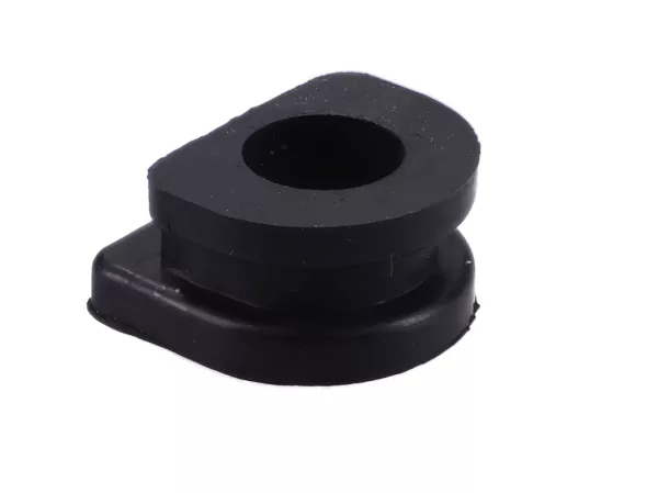 Tapón placa base para alternador - caucho, con agujero -101 OCTANO- para Simson S50, S51, S70