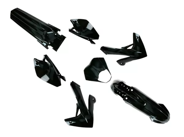 fairing kit complete black -101 OCTANE- for Rieju MRT