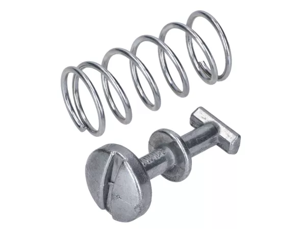 Tornillo carenado 37mm con muelle -101 OCTANE- para Piaggio, Vespa Ciao, Bravo, SI