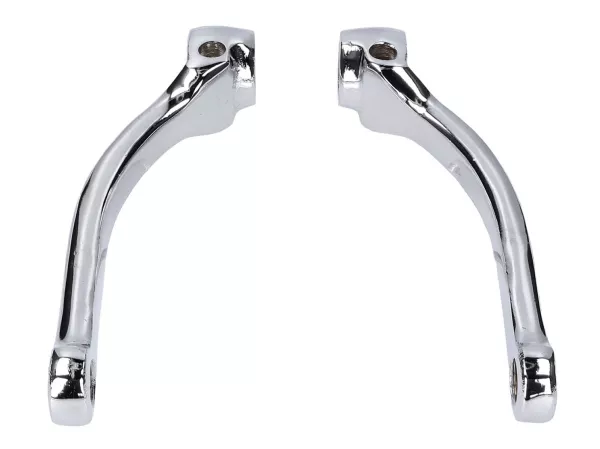 pedal crank arm set chromed universal -101 OCTANE- for moped
