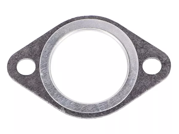 gasket exhaust outlet reinforced flat 27mm -101 OCTANE- for Puch Maxi