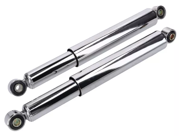 Peredam kejut -101 OCTANE- set krom tertutup - 350mm