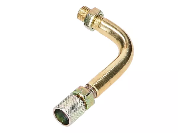 Tekukan pipa kabel throttle 90° M6 -101 OCTANE- untuk karburator Bing