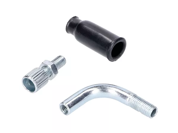 throttle cable elbow adapter 90° -101 OCTANE- for Dellorto PHVA carburetor 12-17.5mm