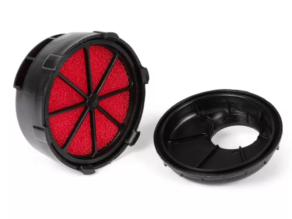 Filter udara -MALOSSI- FILTER MERAH E3 Ø 82, PHBG 15-21