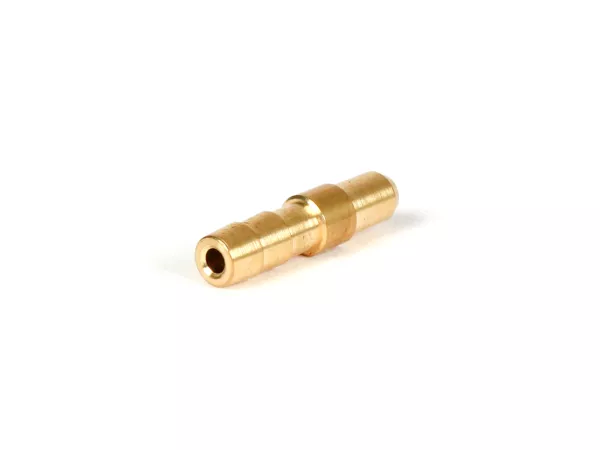 Raccordo per il vuoto -MALOSSI- Dell'Orto carburatore PHBG 19-21 / PHBL 25 Ø 3,8 mm L 18 mm ottone dritto -