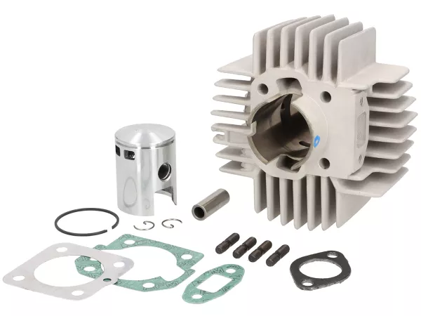Zylinder -MALOSSI- 60 ccm Sport Aluminium - Ø42mm- Puch Maxi 50 -  (Kolbenbolzen = Ø 12mm) - ohne Zylinderkopf