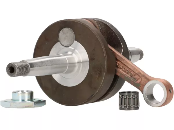 Crankshaft -MALOSSI- R.H.Q. - MBK 51V, Magnum, Passion, Racing, Rock - (41,8mm stroke for 13mm gudgeon pin)