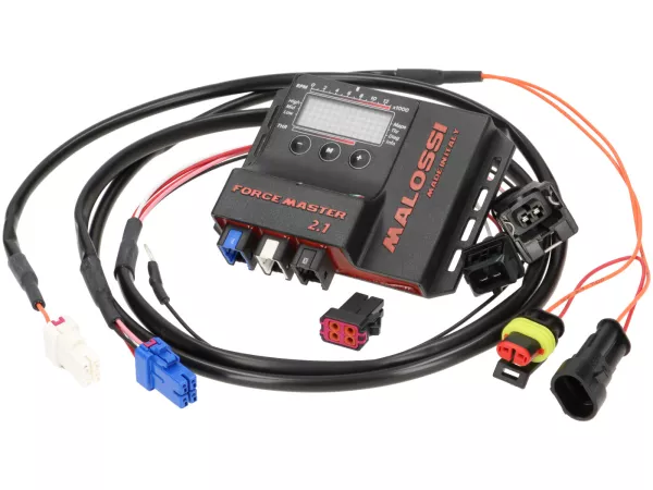 Control device fuel injection -MALOSSI- Forcemaster 2.1 - electronic controller -  Italjet Dragster 125 ie 4T LC Euro 5 2021- (JC1P58MI-3)