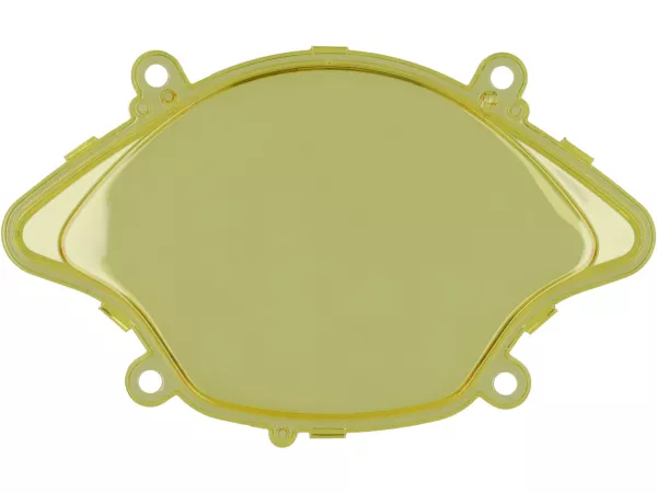 Speedo lens, yellow tinted -MOTO NOSTRA- Vespa GTS 125-300 (2014-2022)
