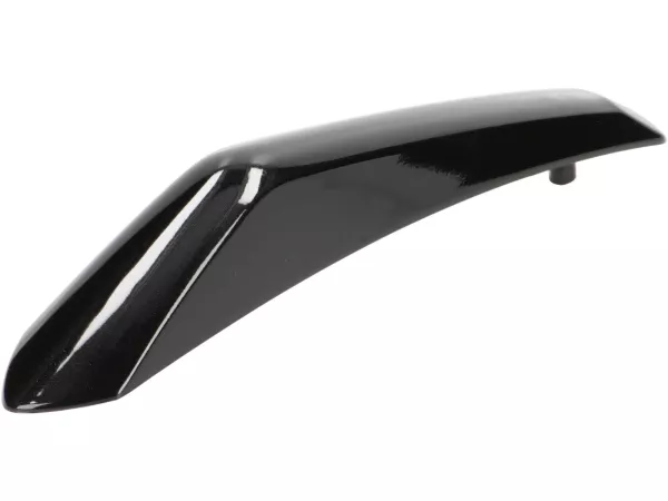 Mudguard crest, shiny black -MOTO NOSTRA- Vespa GTS 125-310 Keyless