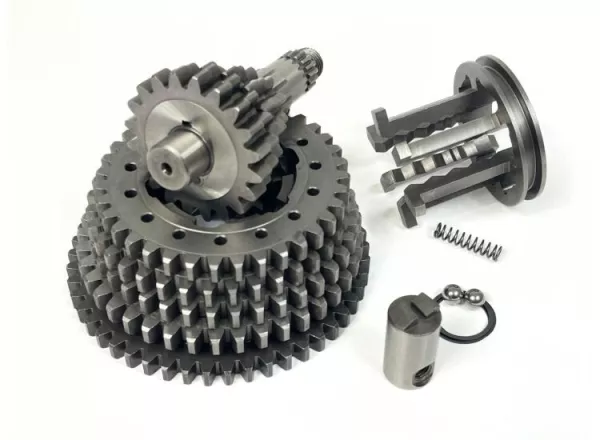 Lambretta 5-speed gear box complete -MB DEVELOPMENTS- Lambretta Serie 1-3
