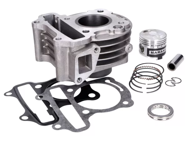 cylinder kit -NARAKU- V.2 50cc for GY6, Kymco 50 2V