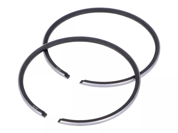 piston ring set -NARAKU- V.2 50cc for Piaggio AC, LC