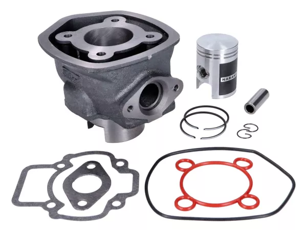 Kit cylindre -NARAKU- V.2 50ccm pour Piaggio LC 5 faces