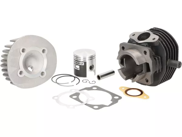 Cylinder -NARAKU Ø47.0mm 75 cc 3 Transfer Ports- Vespa V50, PK50, APE50
