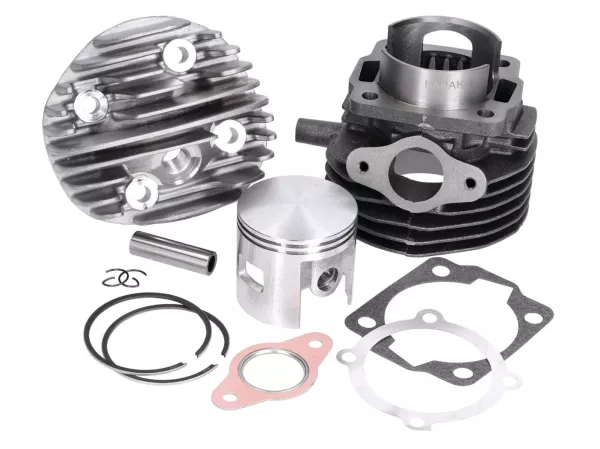 Cylinder -NARAKU Ø55.0mm 102 cc 6 Transfer Ports- Vespa V50, PK50, APE50