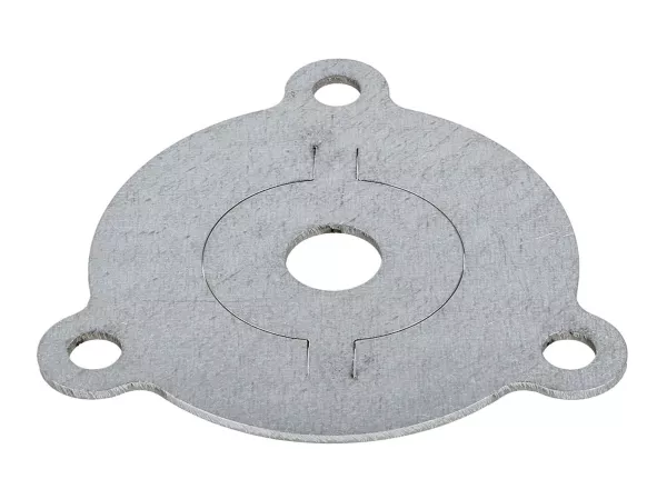 exhaust manifold restrictor plate -NARAKU- adjustable for Rieju MRT 50 Euro4