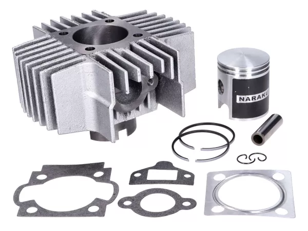 Kit de cylindres -NARAKU- 70ccm 45mm longues ailettes de refroidissement pour Puch Maxi