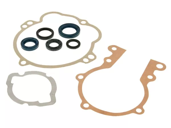 engine gasket set incl. oil seals -NARAKU- for Piaggio / Vespa Ciao, SI, Grillo