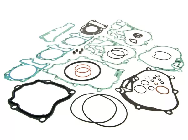engine gasket set -NARAKU- for Piaggio, Vespa GTS 125, GTV 125, X Evo 125, X7, X8, X9