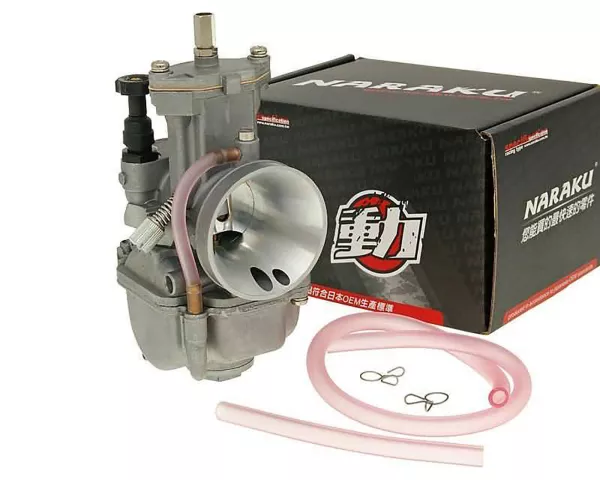 Carburatore -NARAKU- Scivolo piatto racing V.2 28mm