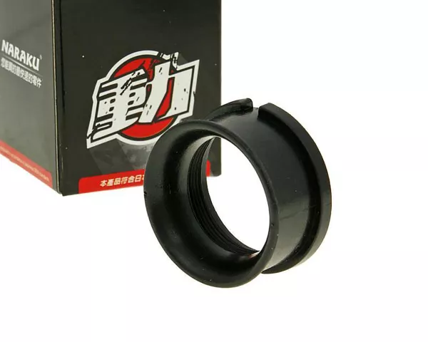 air filter carb connection / air funnel -NARAKU- black for PHBG carburetor