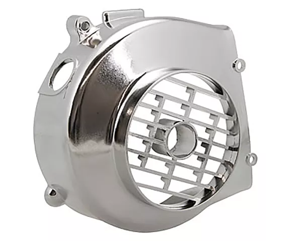 fan cover -NARAKU- chrome for 139QMB, Kymco 4-stroke 50cc