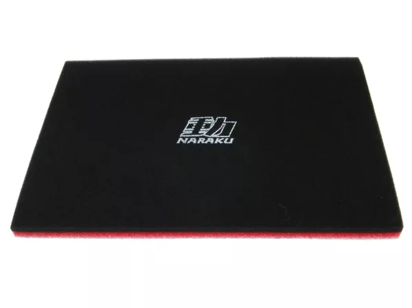 Mousse pour filtre à air -NARAKU- Double Layer universal 350x250mm