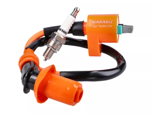 ignition upgrade kit Naraku ignition coil and spark plug iridium for GY6 139QMB