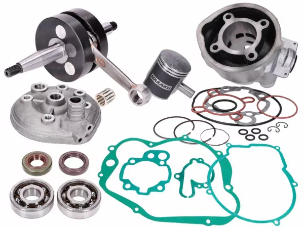 Zylinder -NARAKU- 70ccm Tuning Maxi Set für Minarelli AM6, Aprilia RX, Generic, KSR-Moto, Keeway, Motobi, Ride, CPI, 1E40MA, 1E40MB